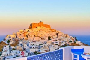 Aspro Mple_travel_packages_in_Dodekanessos Islands_Astipalea_Astipalea Chora